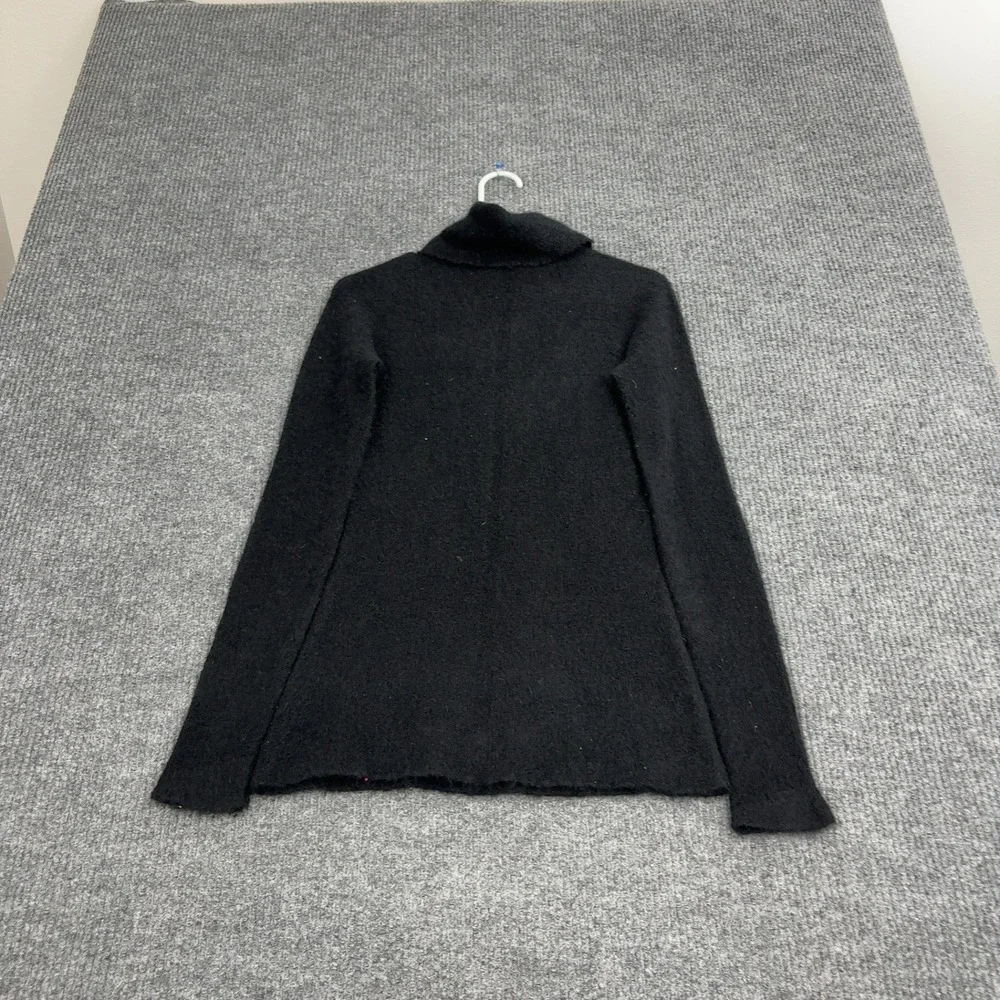 The Row Sweater Womens XS‎ Black Turtleneck Knit Made in Italy Luxury Cashmere